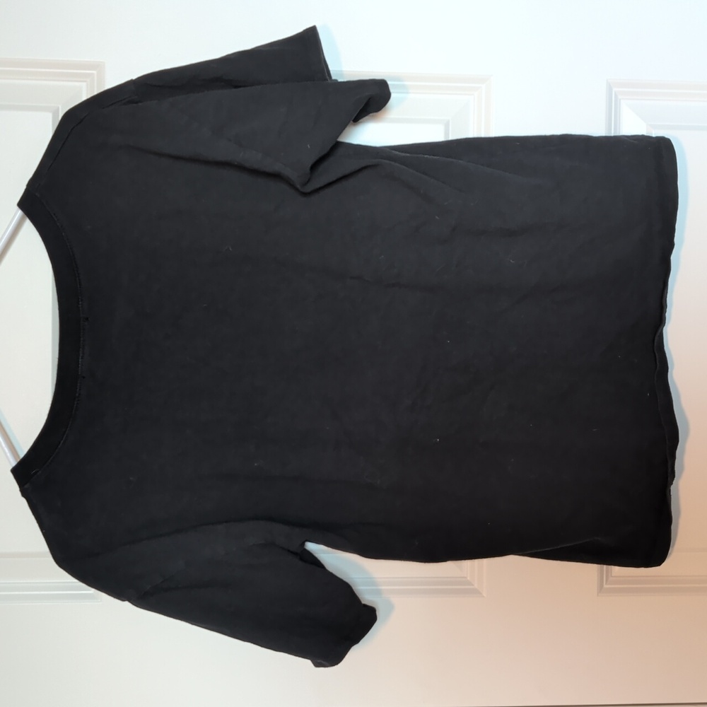 Forever 21 Black Motorcycle Graphic Tee, Medium, PTP 20 - Picture 4 of 4